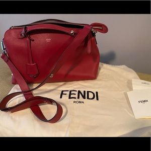 Fendi Red By the Way Purse- authentic